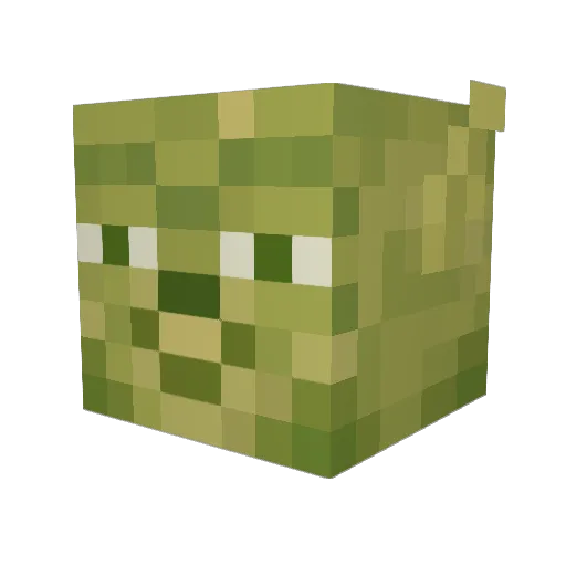 Darryl2011 Minecraft avatar head, 3D render