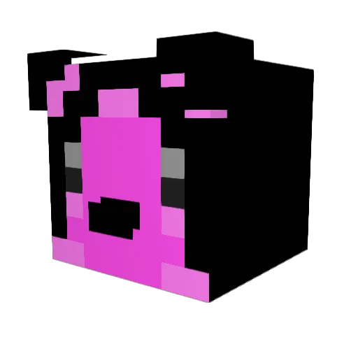 Darsh420 Minecraft avatar head, 3D render