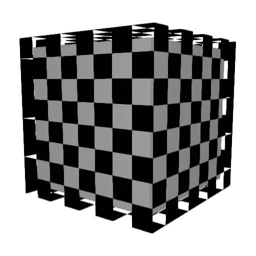 Dartangion Minecraft avatar head, 3D render