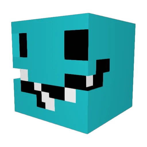 Dartaniann_ Minecraft avatar head, 3D render