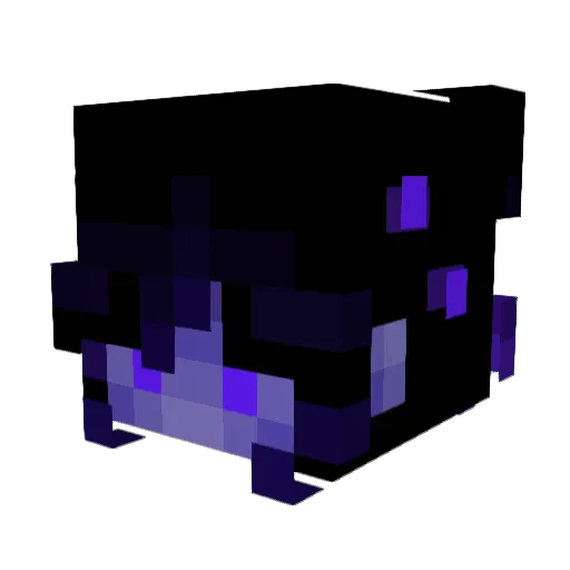 Darth3xus Minecraft avatar head, 3D render