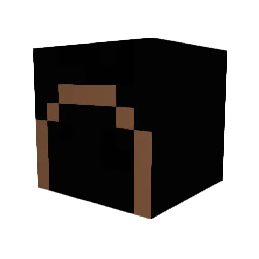 DarthCelestial Minecraft avatar head, 3D render