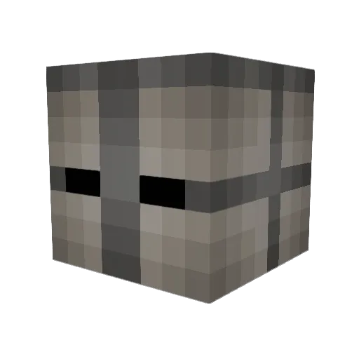 DarthExodus99 Minecraft avatar head, 3D render