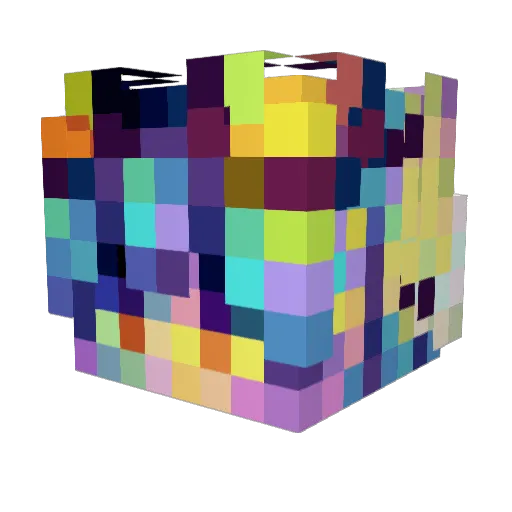 DarthFelix5659 Minecraft avatar head, 3D render