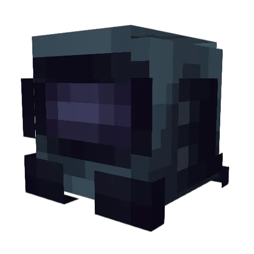 DarthFile8 Minecraft avatar head, 3D render