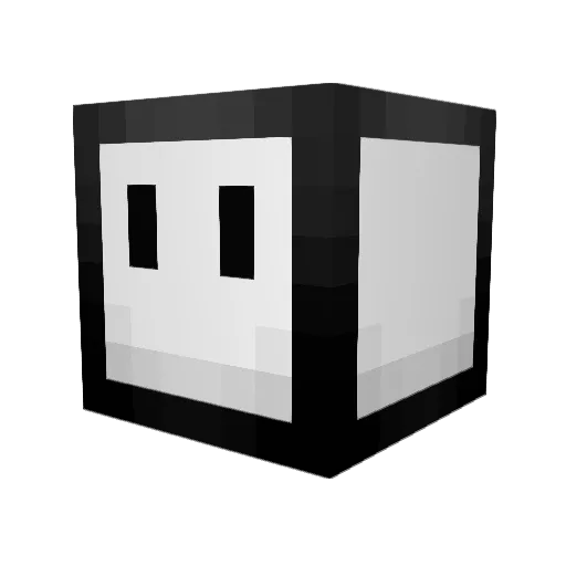DarthJew22 Minecraft avatar head, 3D render