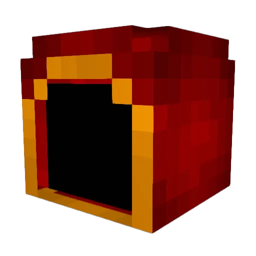 DarthMq Minecraft avatar head, 3D render