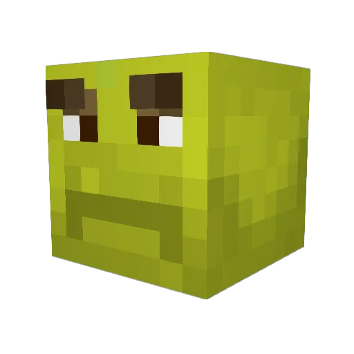 DarthOfTheDead Minecraft avatar head, 3D render