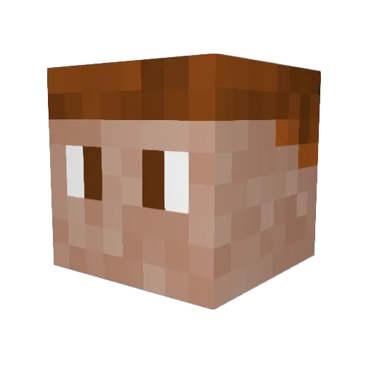 DarthVader101006 Minecraft avatar head, 3D render