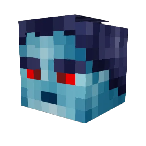 Darth_Chris66 Minecraft avatar head, 3D render