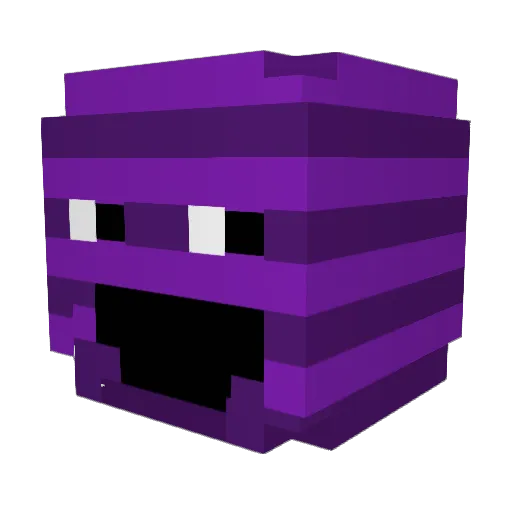 Darth_Mone Minecraft avatar head, 3D render