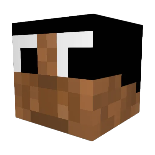 Darth_Revan12 Minecraft avatar head, 3D render