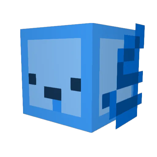 Darth_Ulv Minecraft avatar head, 3D render