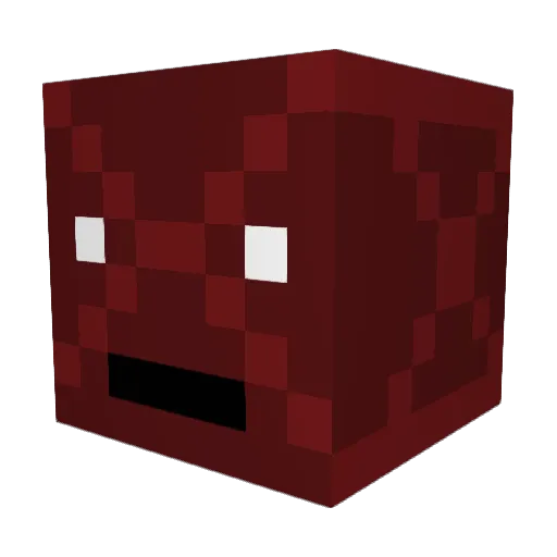 Darth_Warlock_44 Minecraft avatar head, 3D render