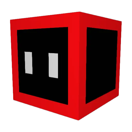 Darth_inuse Minecraft avatar head, 3D render