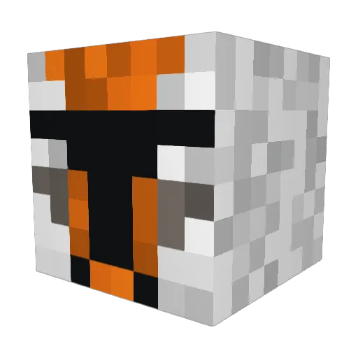 Darth_revan01 Minecraft avatar head, 3D render