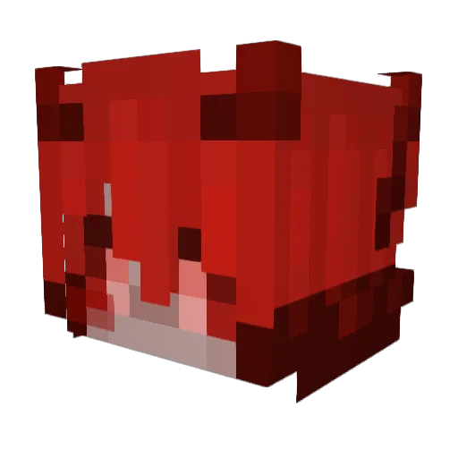Darthnihilus103 Minecraft avatar head, 3D render