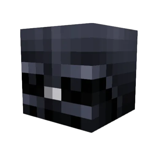 Darthvader7789 Minecraft avatar head, 3D render