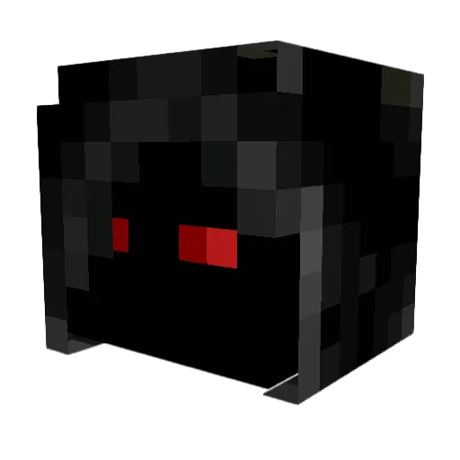 Darthwar2000 Minecraft avatar head, 3D render