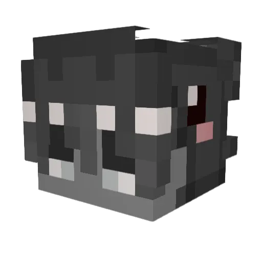 Dartingbull Minecraft avatar head, 3D render