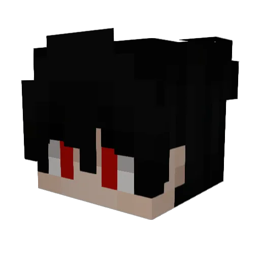 DarudeL Minecraft avatar head, 3D render