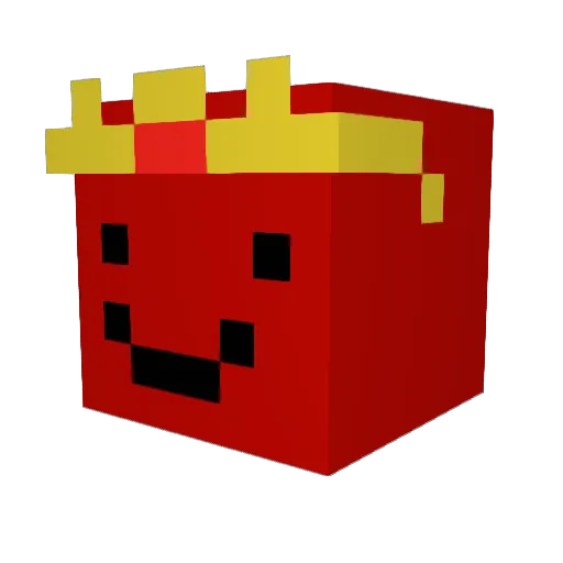 Daruk49 Minecraft avatar head, 3D render