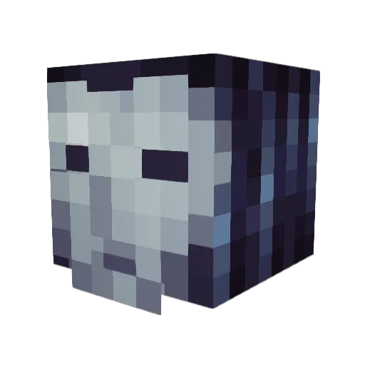Darvasse Minecraft avatar head, 3D render