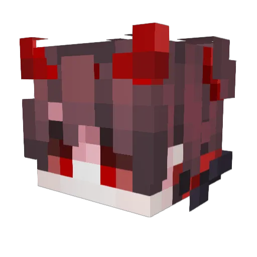 DasCreeper17 Minecraft avatar head, 3D render