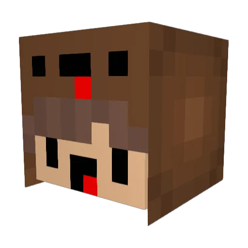 DasKilian_ Minecraft avatar head, 3D render