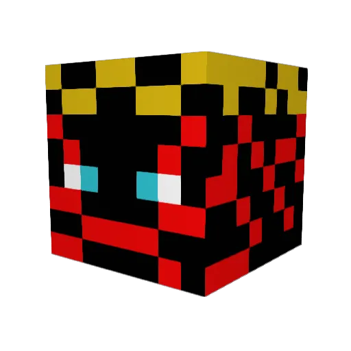 DasKo81 Minecraft avatar head, 3D render
