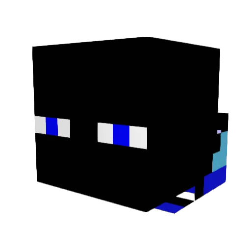 DasKorner Minecraft avatar head, 3D render