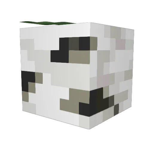 DasMacho Minecraft avatar head, 3D render