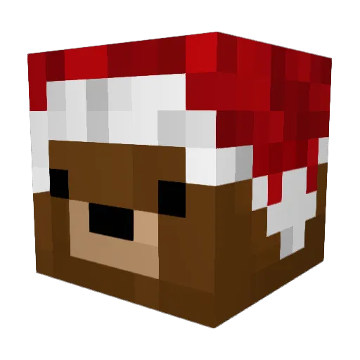 DasObstBaumchen Minecraft avatar head, 3D render