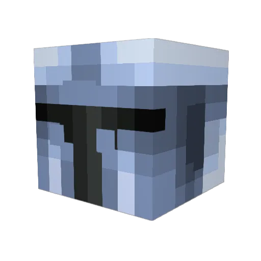 DasOptimum2 Minecraft avatar head, 3D render