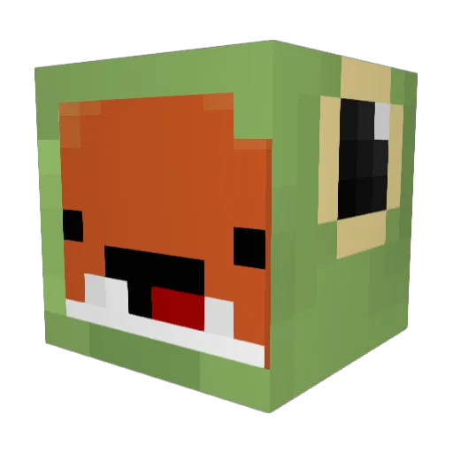 DasStabio Minecraft avatar head, 3D render