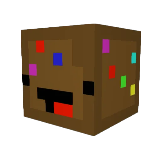 DasVolksWagen Minecraft avatar head, 3D render