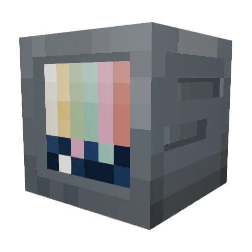 Das_Woobs Minecraft avatar head, 3D render