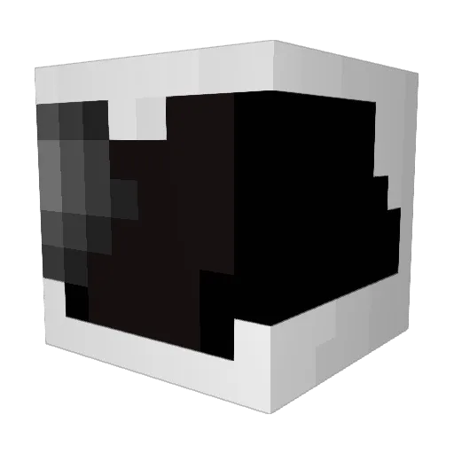 DashX789 Minecraft avatar head, 3D render