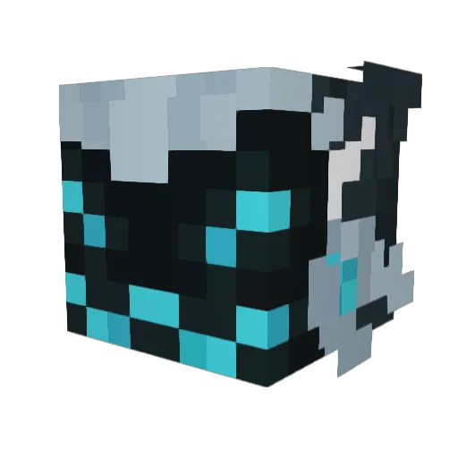 DasherTheProto Minecraft avatar head, 3D render
