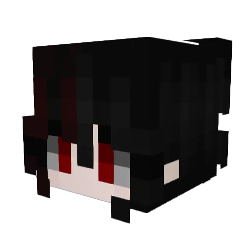 DashingMC Minecraft avatar head, 3D render