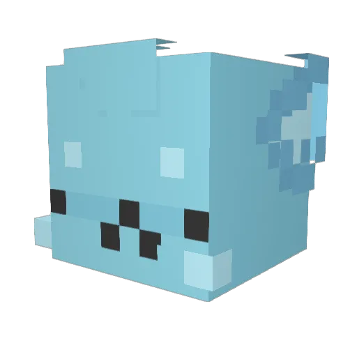 Dashygo0805 Minecraft avatar head, 3D render