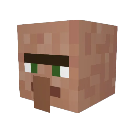 Dasscamper Minecraft avatar head, 3D render