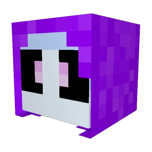 DastKM Minecraft avatar head, 3D render