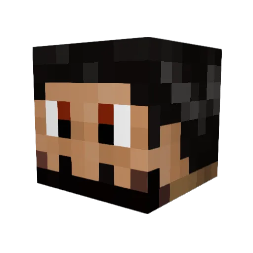 Dastardly_Swede Minecraft avatar head, 3D render