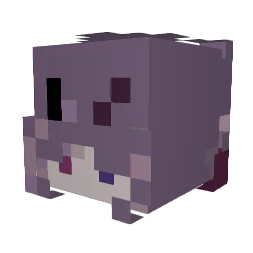 Dastinky_ Minecraft avatar head, 3D render