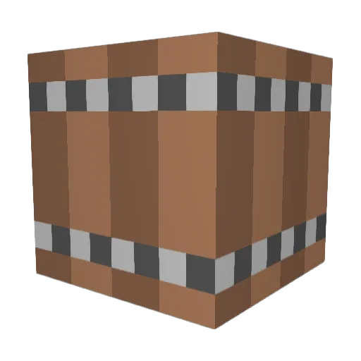 Dasuma Minecraft avatar head, 3D render