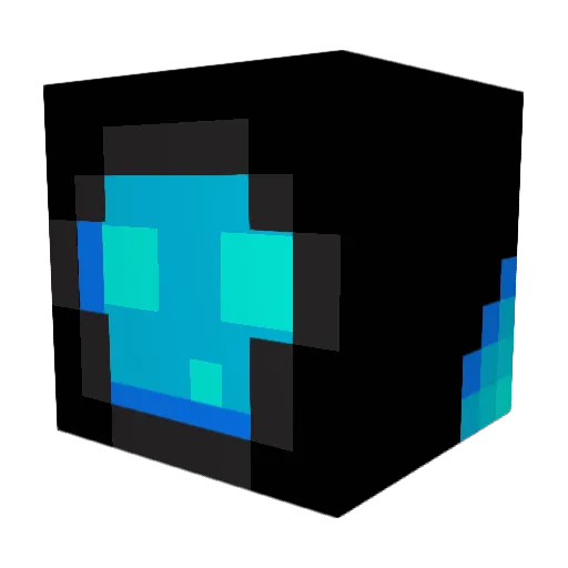 Daswobo Minecraft avatar head, 3D render
