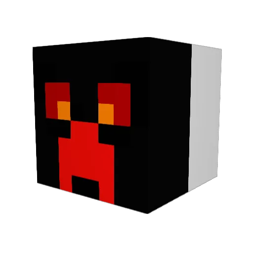 DatArcherGuy Minecraft avatar head, 3D render