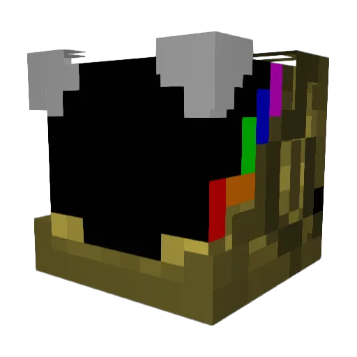 DatBoi2k18 Minecraft avatar head, 3D render