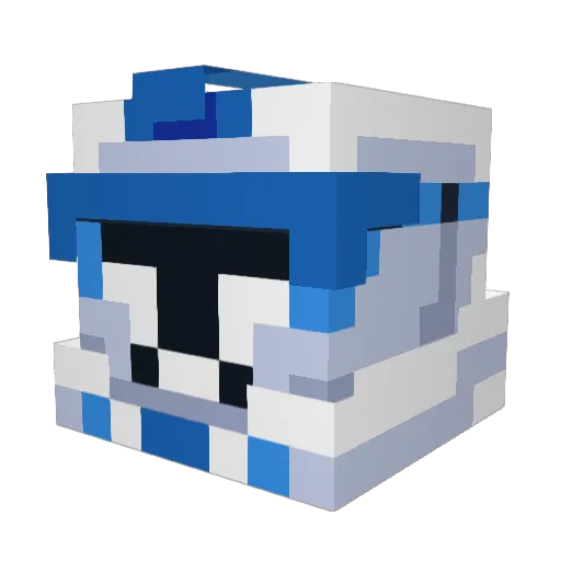 DatBoiJames54 Minecraft avatar head, 3D render